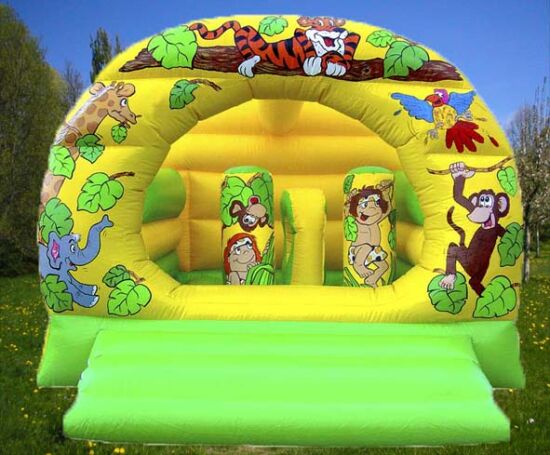 Надувний батут Джунглі — фото 1