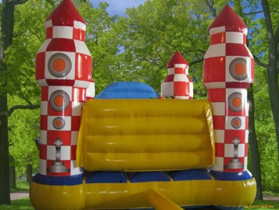 Надувний батут Супер миша — фото 2