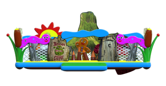 Надувний батут Шрек — фото 3