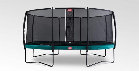 Батут BERG Grand Champion Regular 520 Green (30.99.15.90, 30.35.15.70) + захисна сітка Safety Net Deluxe (35.72.63.02) — фото 1