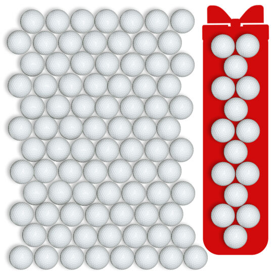 Набір з 85+15 подарункових м'ячів для гольфу GOLF PRO BALL — фото 1