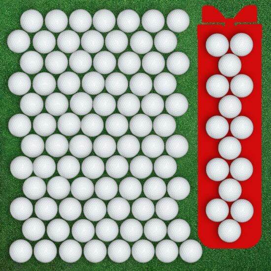 Набір з 85+15 подарункових м'ячів для гольфу GOLF PRO BALL — фото 5