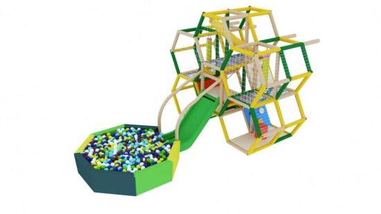 Дитячий ігровий лабіринт Соти медові — фото 2