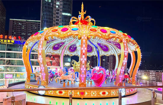 Розкішна карусель Royal Crown на 52 місця — фото 4