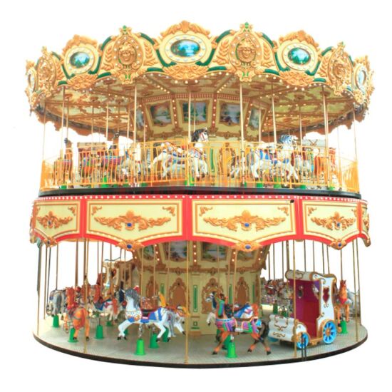 Розкішна двоярусна карусель — фото 1