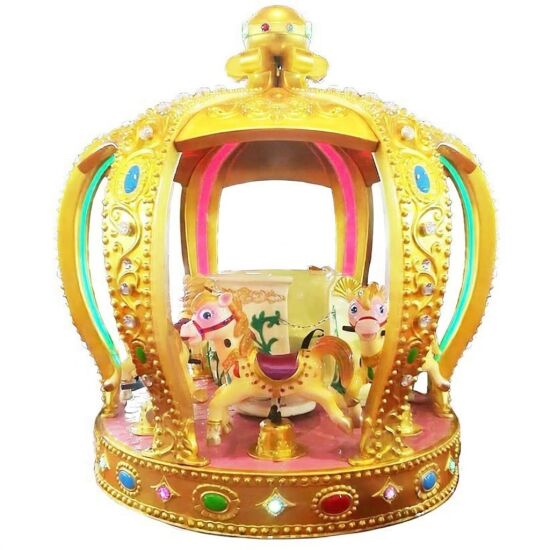 Розкішна карусель Crown Carousel Ride на 8 місць — фото 1