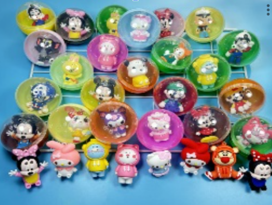 Капсули «Веселий мікс персонажів» 65 мм — фото 1