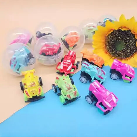 Фігурка-сюрприз у капсулі Racing Car Pull-Back 50 мм — фото 1