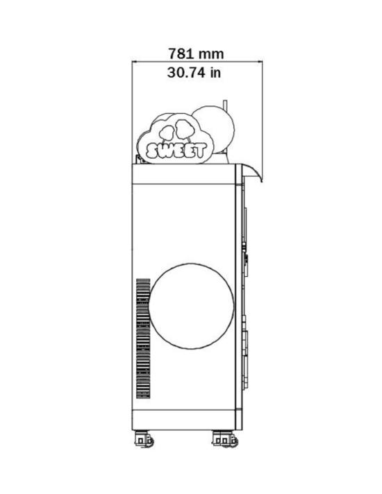 Cotton Candy — роботизований автомат солодкої вати — фото 4