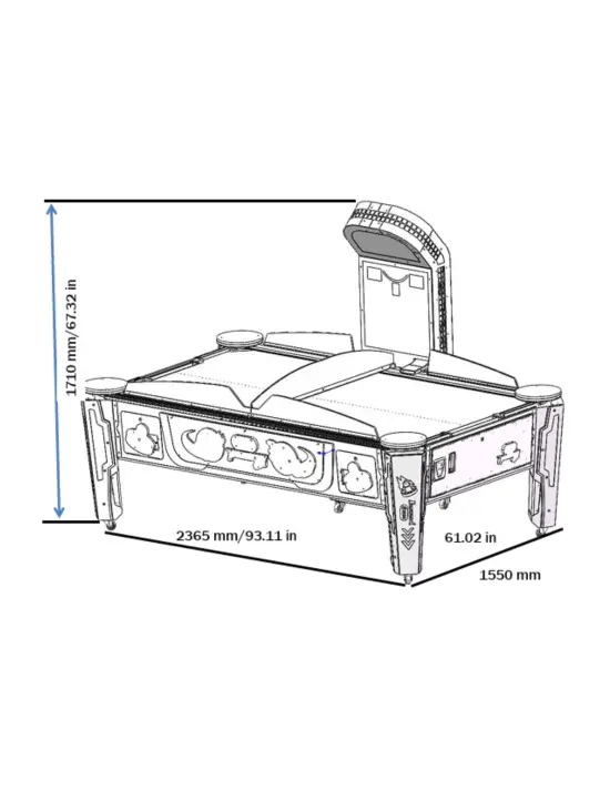 Power Puck Air Hockey — аркадний аерохокей — фото 4