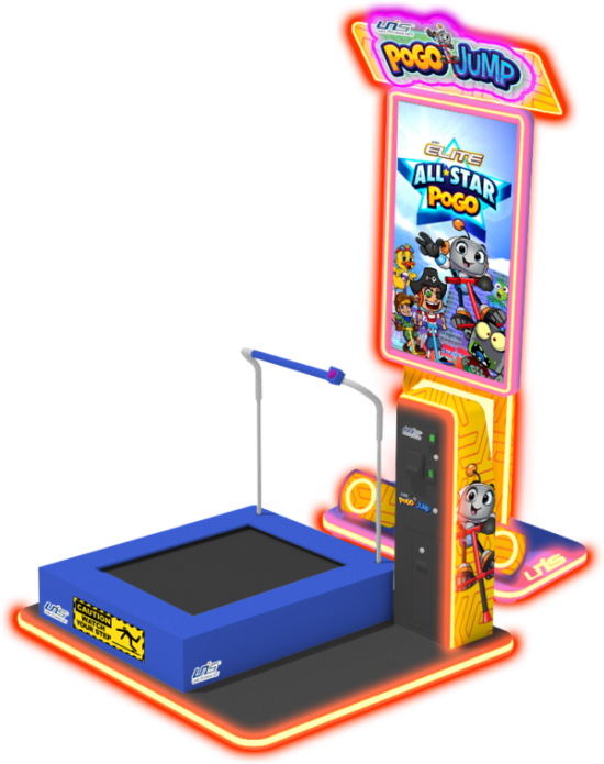 Pogo Jump 1P — інтерактивний exergame з трампліном — фото 1