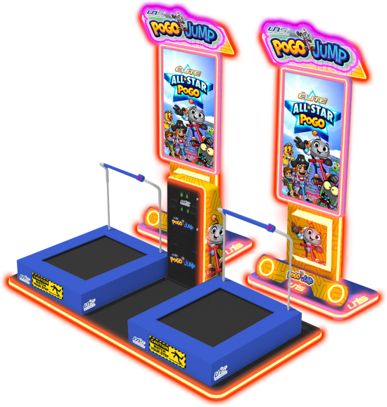 Pogo Jump 2P — інтерактивний exergame з подвійним трампліном — фото 1