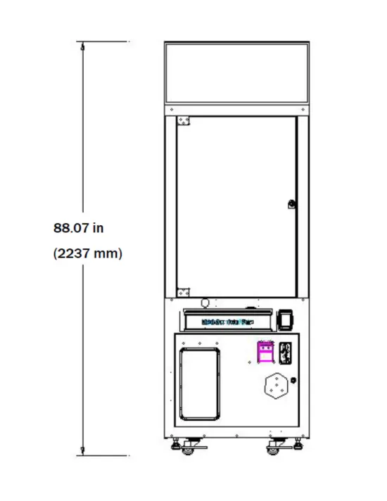 Emoji Prize Box LCD Crane — аркадний кран-автомат із LCD екраном — фото 6