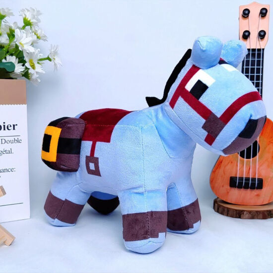 М’яка іграшка “Кінь Майнкрафт” 8 дюймів — фото 1