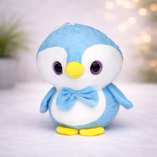 М’яка іграшка “Великоокий пінгвін” 7 дюймів — фото 1