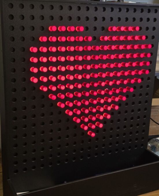 Піксельна LED дошка Pegboard 375х125 см — фото 3