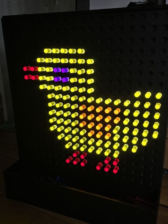 Піксельна LED дошка Pegboard 250х125 см — фото 3