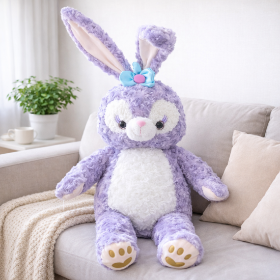 Великий плюшевий заєць 140 см — фото 1