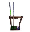 Набір підставка з 2 клюшками для гольфу — фото 2